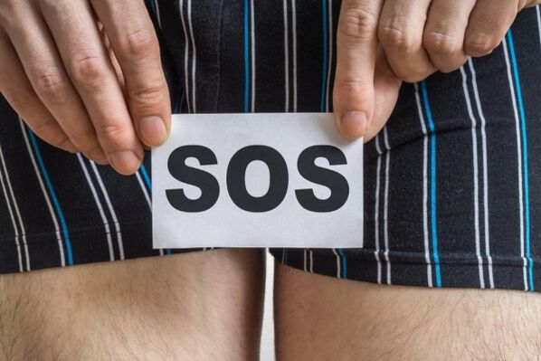 Prostatitis bakterianoa duen gizon batek tratamendua behar du